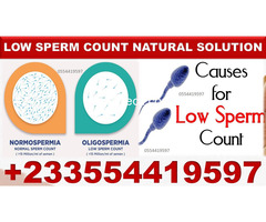 NATURAL TREATMENT FOR LOW SPERM COUNTS