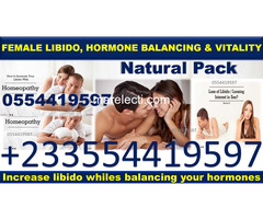 NATURAL SOLUTION FOR FEMALE LIBIDO AND HORMONE BALANCING