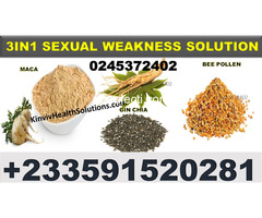 NATURAL SOLUTION FOR SEXUAL WEAKNESS IN GHANA