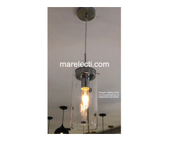 Glass hanging pendant ceiling lights