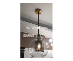Glass pendant ceiling light for sale