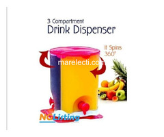3 COMPARTMENT DRINK DISPENSER - 2