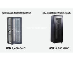 42U Mesh Network Rack & 42U Glass Network Rack
