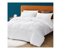 Duvet with bedsheet and 4 pillowcases