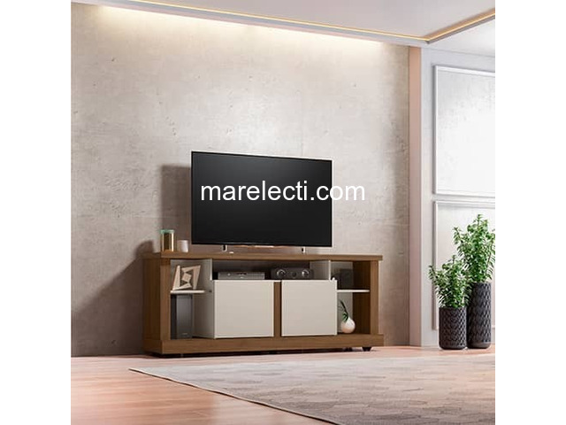 TV STAND FURNITURE WITH 2 DOORS - 1/3