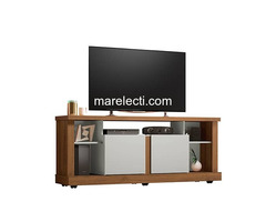 TV STAND FURNITURE WITH 2 DOORS - 2