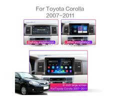 Toyota Corolla 2003-2008 stéréo androïde ou cassette.