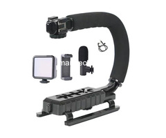 Smartphone Vlogging Kit Stabilizer U Grip Full Set - 3