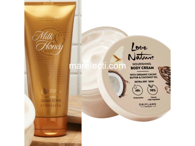 Milk and Honey Sugar Scrub and Body Creams - 3/6