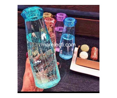 Plastic and glass water bottle - 3