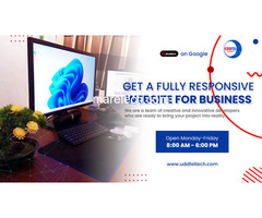 GET A FULLY RESPONSIVE WEBSITE FOR BUSINESS