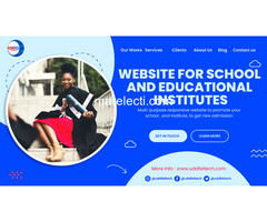 WEBSITE FOR SCHOOL AND EDUCATIONAL INSTITUTES