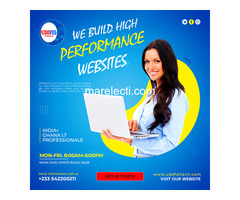 WE BUILD HIGH PERFORMANCE WEBSITES