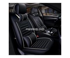 Leather Luxury  FULL SET Car Seat Covers Leather Luxury - 4
