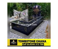 Customized granite tombstone