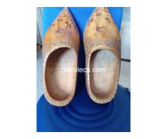 Wooden shoe