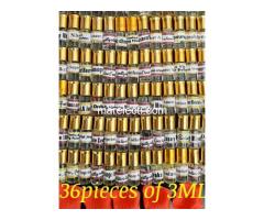36PIECES OF 3ML Perfume oils