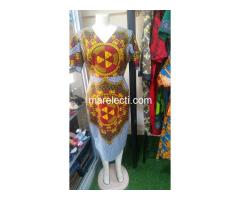 Ladies African Print Dresses - 4