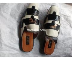 Italian Leather Half Shoes for sale - 2