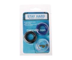 Stay Hard 3in1 Penis Cock Ring