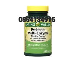 Spring Valley Probiotic Multi Enzyme 200 Tablet - 2